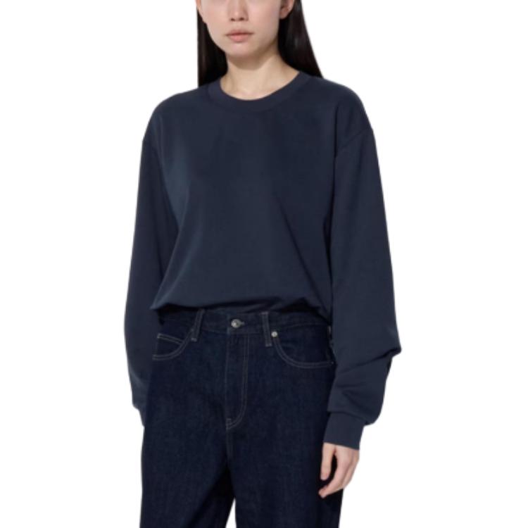UNIQLO Футболка Unisex Dark Blue — фото 4