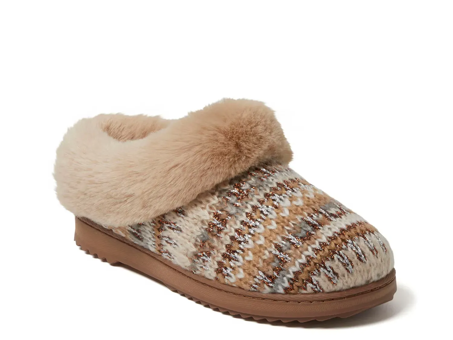 Сабо - женские Dearfoams, Cognac
