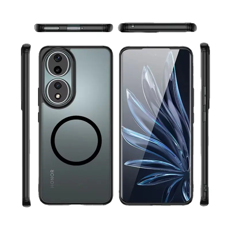 

Чехол для телефона Stewpigo, Matte elegant black (magnetic model)