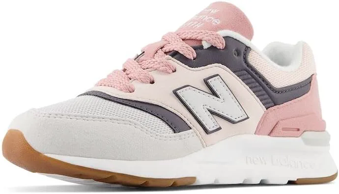Кроссовки New Balance Baby Boys' 997h V1 Bungee, розовый/серый — фото 4