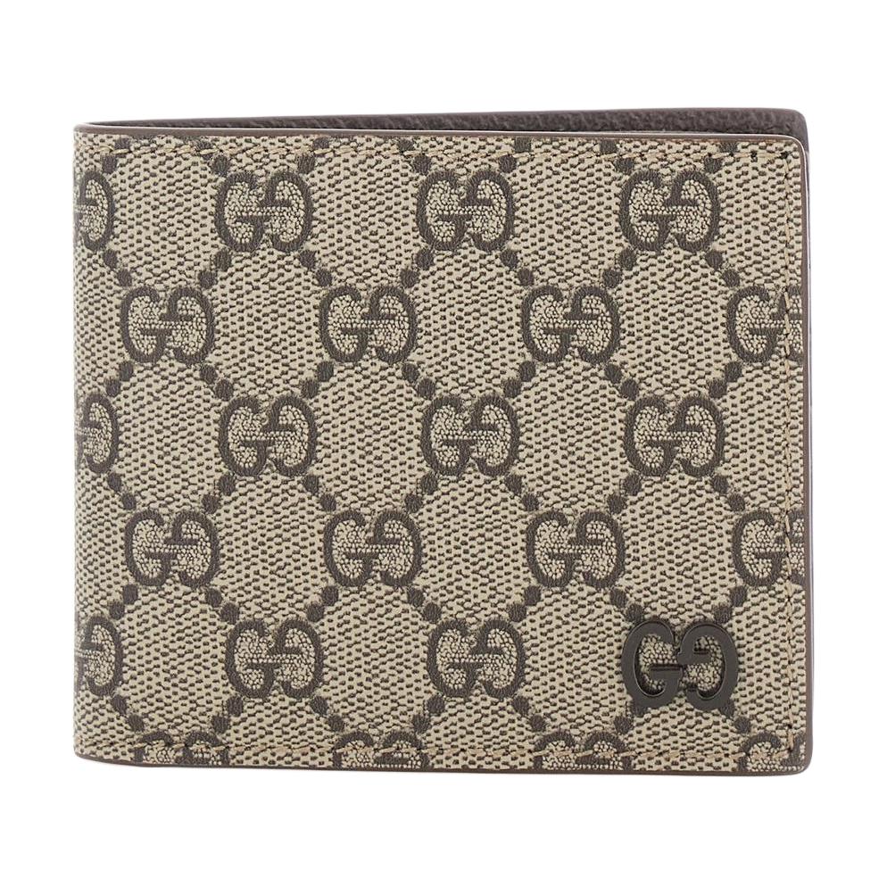 

GUCCI Бумажник Canvas мужской бежевый