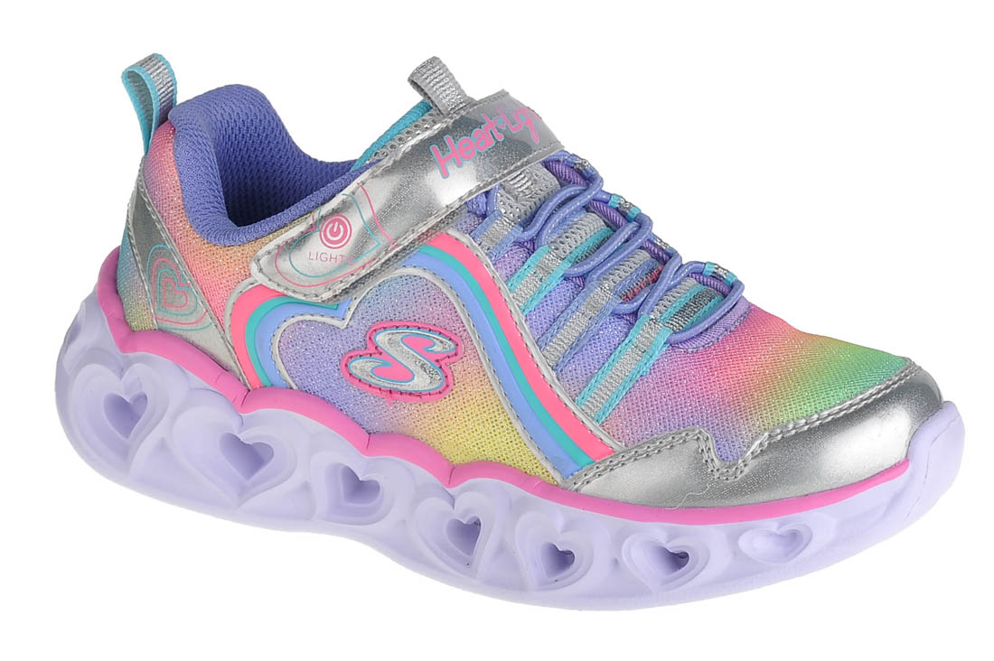 

Низкие кроссовки Skechers Skechers Heart Lights Rainbow Lux, серый