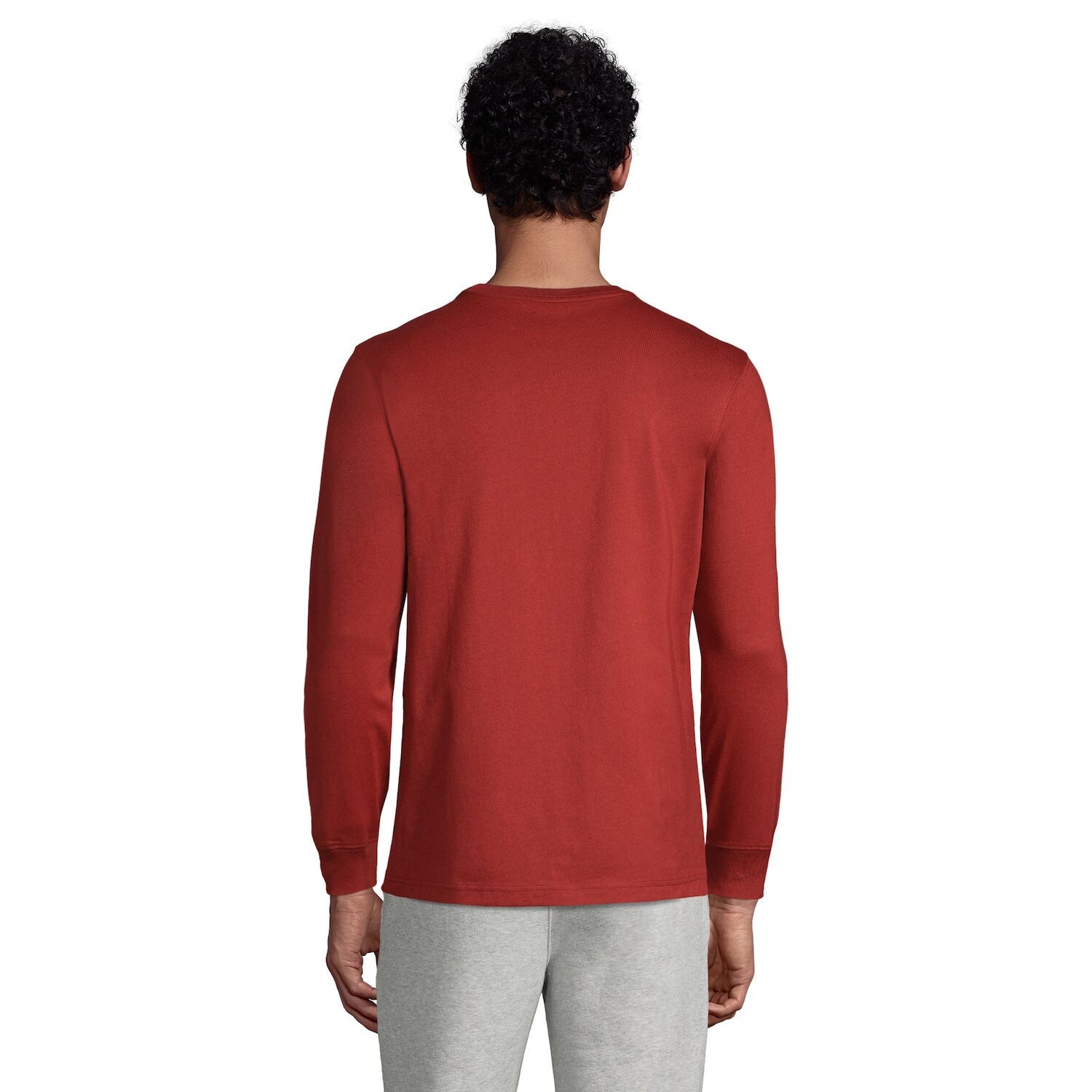 

Футболка Big & Tall Super-T Lands' End, белый