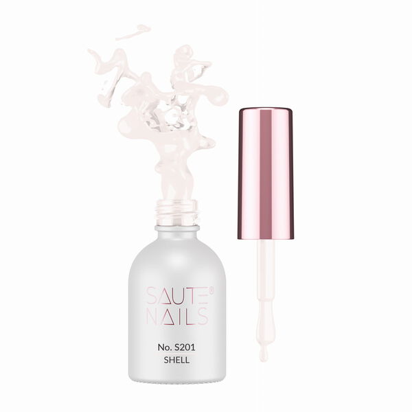 

Гибридный лак s201 shell, 8 мл Saute Nails, цвет s201 shell