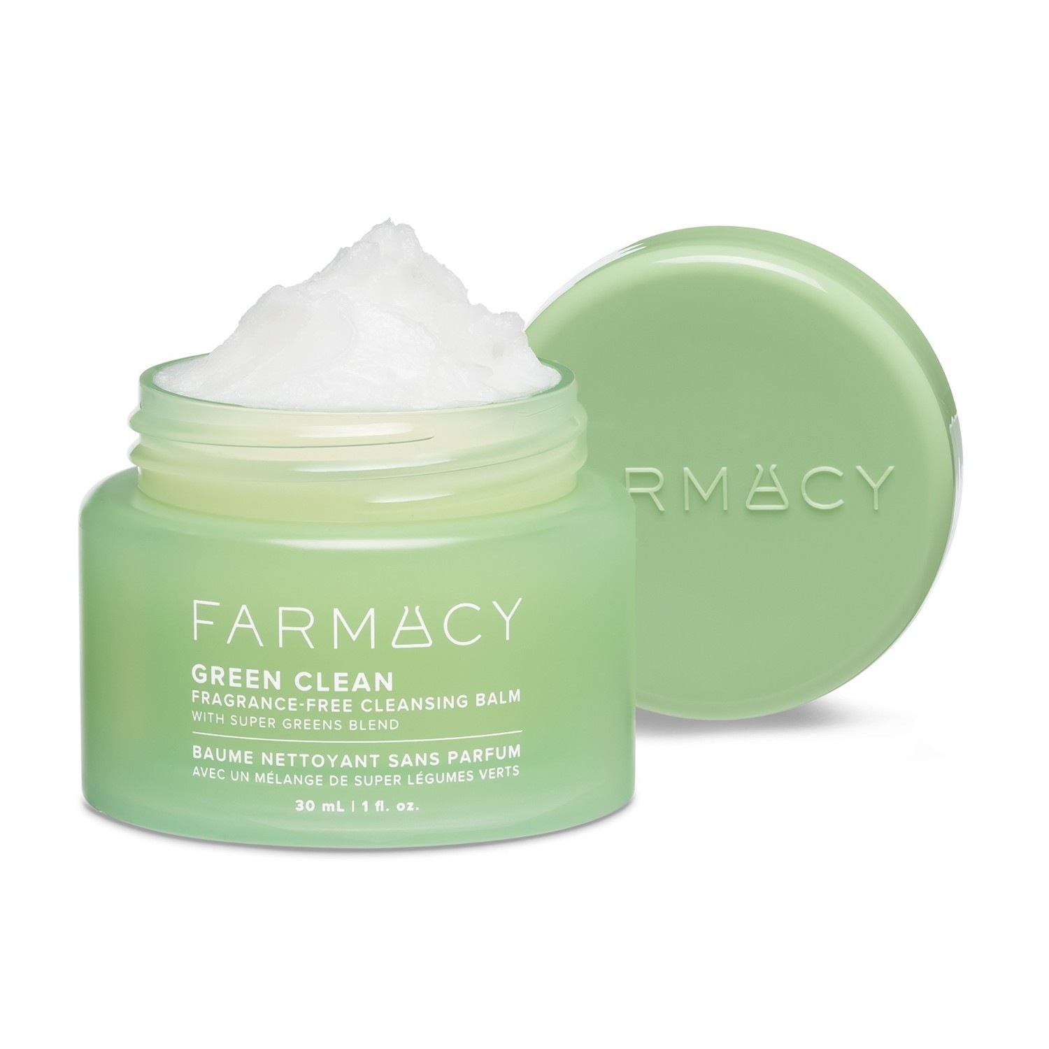 Средство для снятия макияжа Farmacy — Очищающий green clean cleansing balm - parfümfrei , объем, 30 мл — фото 2