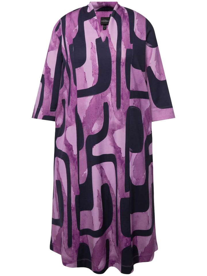 

Платье до колена Ulla Popken Midikleid, цвет aubergine