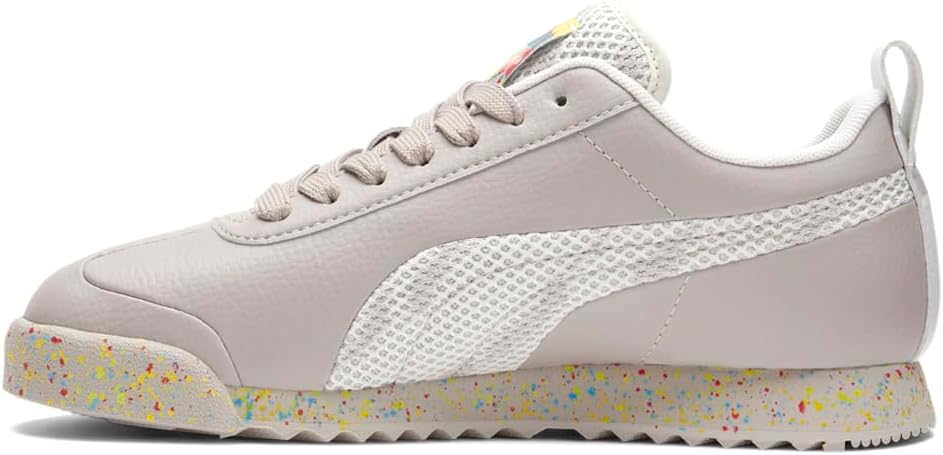 Кроссовки Puma Unisex-Child Roma, серый — фото 3