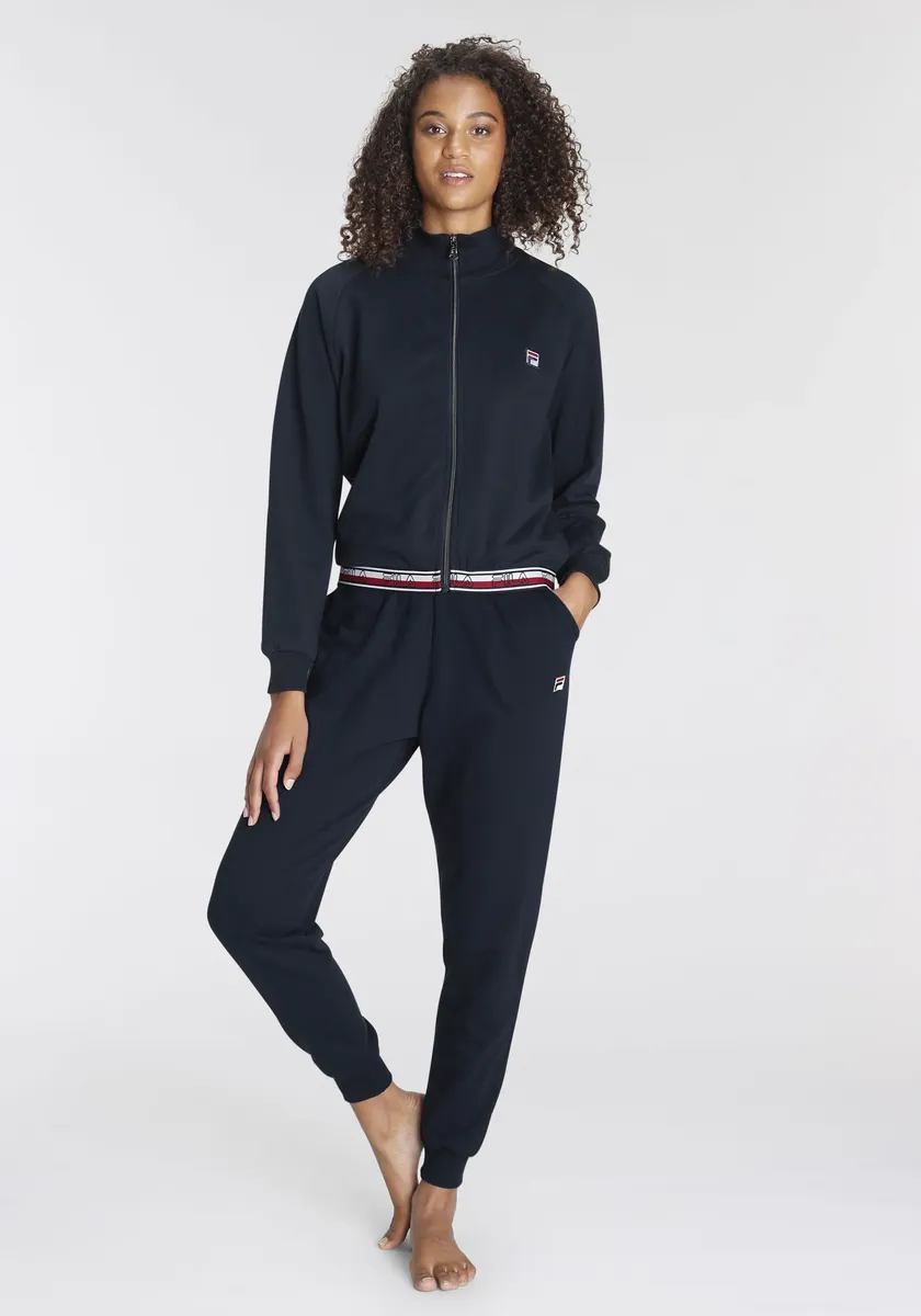 

Пижама Fila (комплект, 2 шт.), с деталями контрастных цветов, белый
