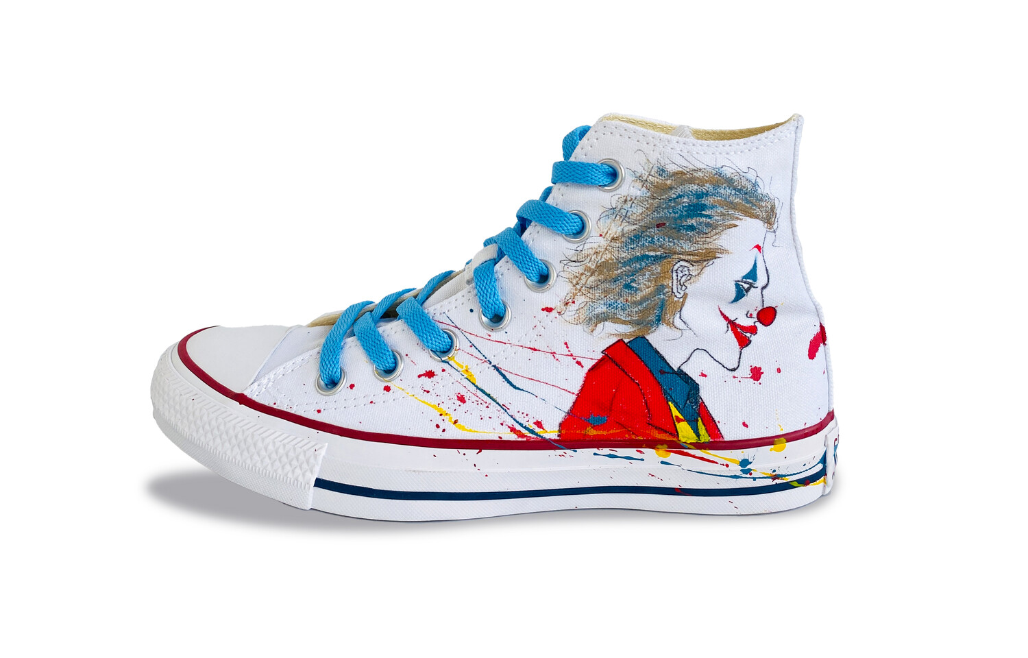 

Кроссовки All Star Canvas Shoes Unisex High-Top Red/Blue Converse