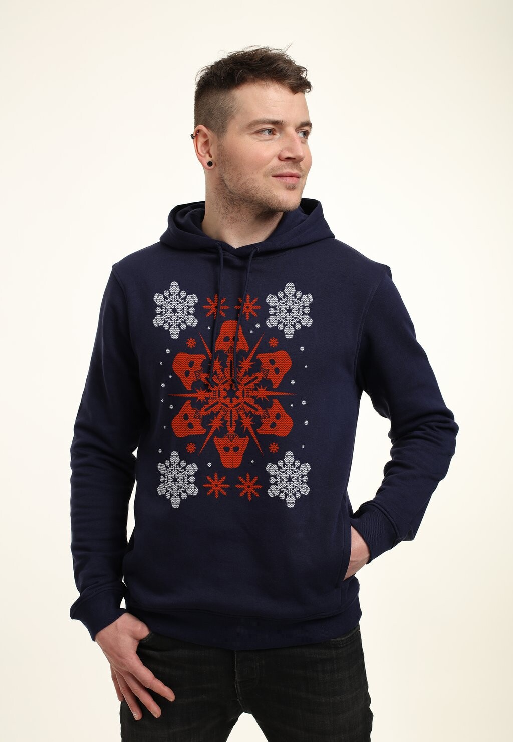 

Толстовка с капюшоном STAR WARS VADER HOLIDAY Star Wars, темно-синий