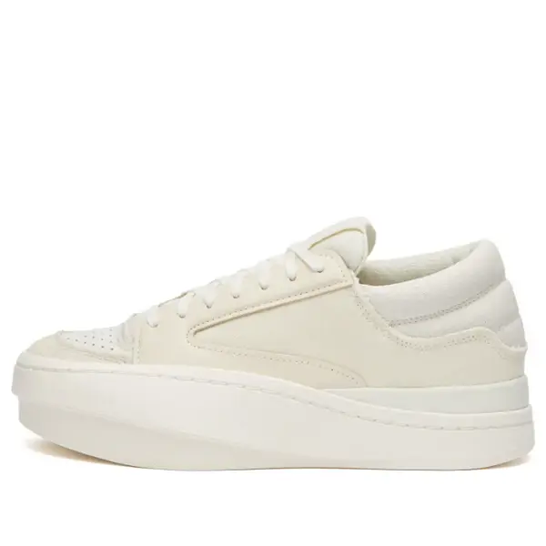 

Кроссовки y-3 lux bball low 'cream white' Adidas, белый
