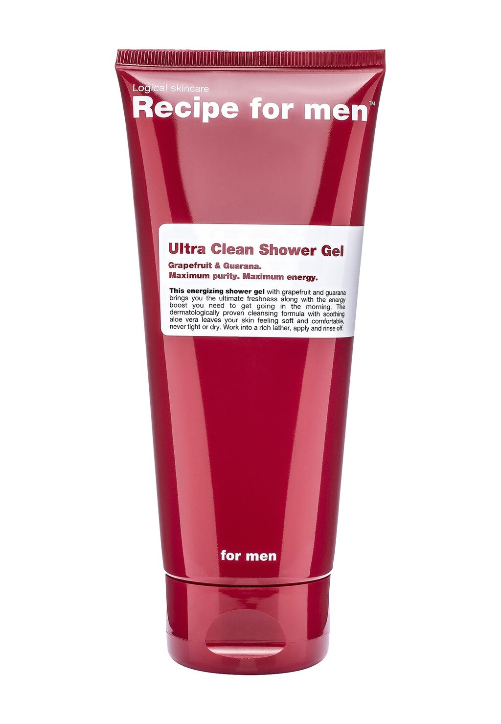 

Гель для душа ULTRA CLEAN SHOWER GEL 200ML Recipe For Men