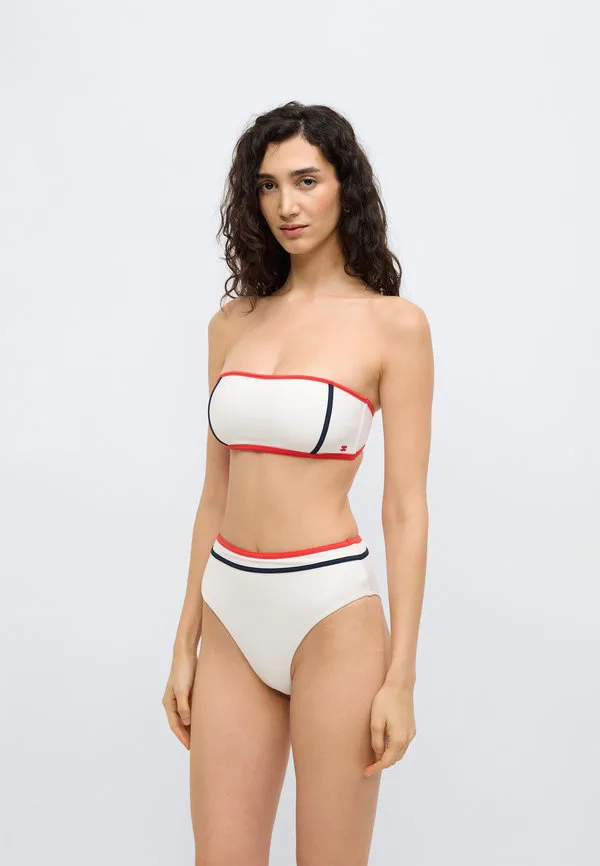 Классический бикини-топ с фирменной отделкой. Tommy Hilfiger, Ecru — фото 3