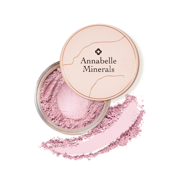 

Минеральные румяна для лица розовые, 4 г Annabelle Minerals, цвет rose