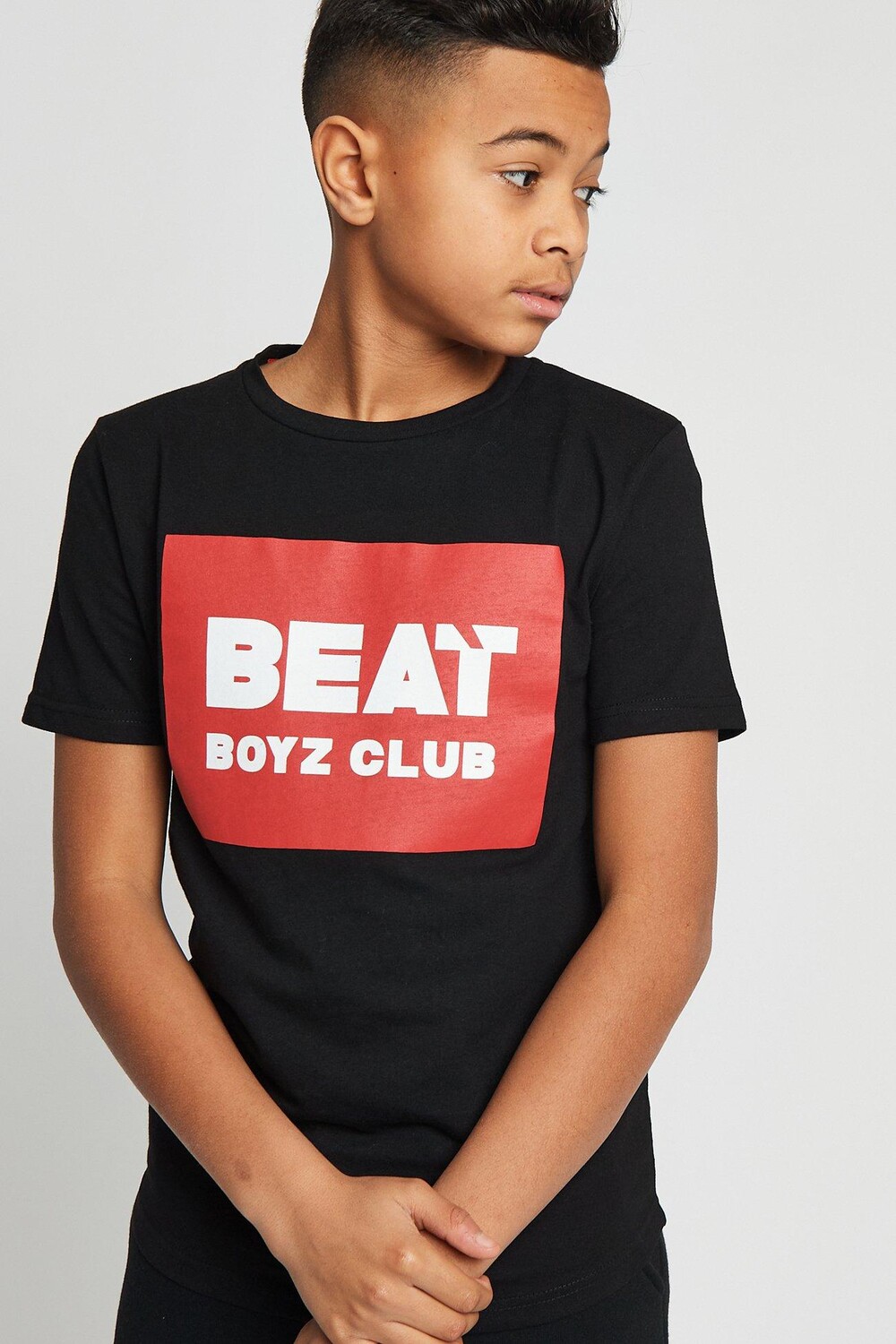 Хлопковая футболка с логотипом Beat Boyz Club, черный — фото 4
