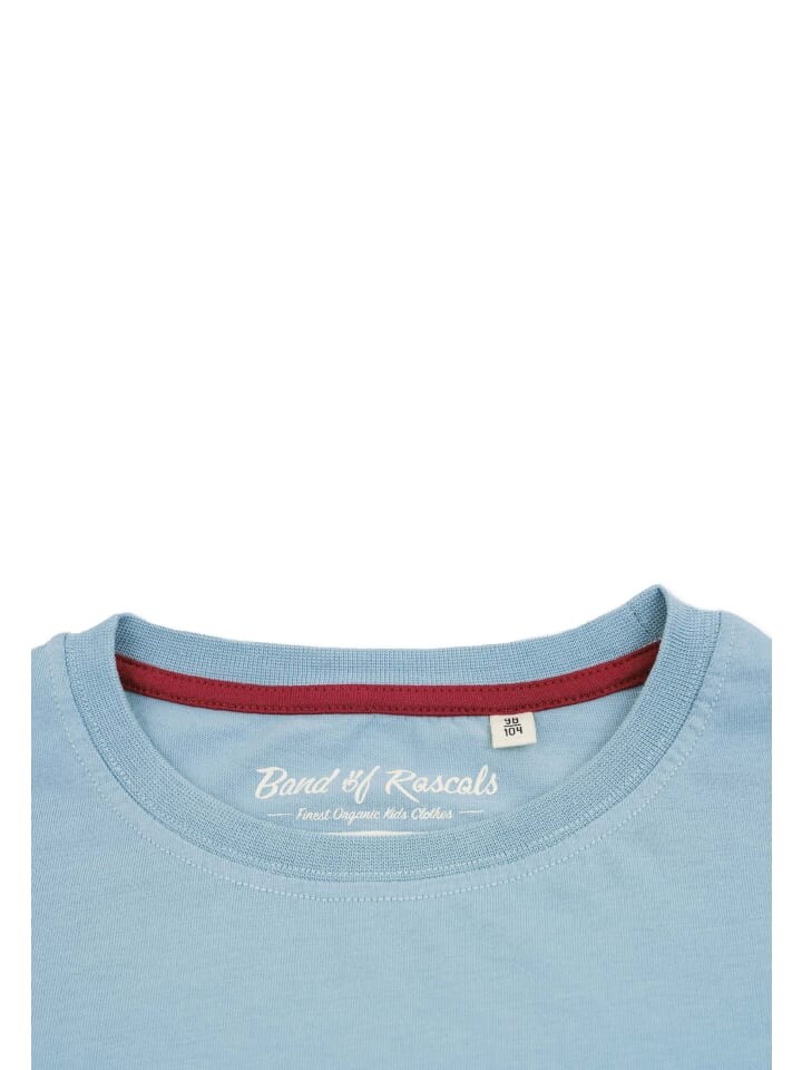 Футболка Band of Rascals, цвет arctic/blue — фото 3