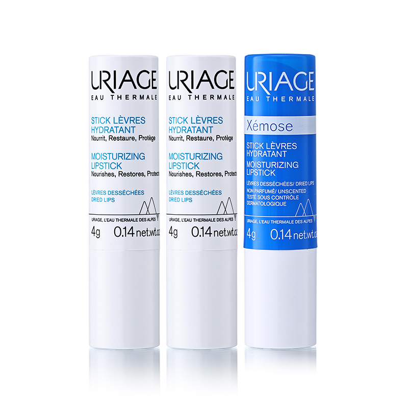 

Мягкая и увлажняющая помада успокаивающая, увлажняющая и восстанавливающая 4г*3 Uriage