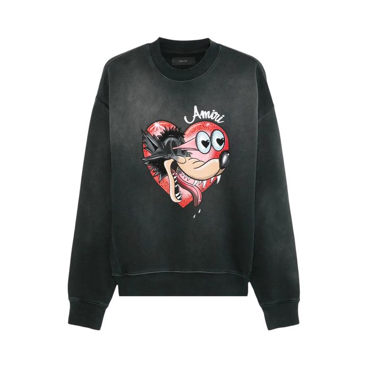

Толстовка Amiri Hopeless Romantic Sweatshirt 'Black', черный