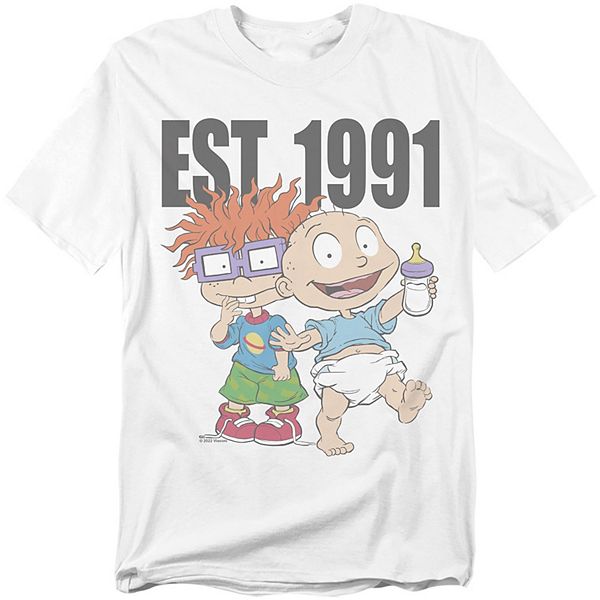

Футболка Big & Tall Original & Unrestored Rugrats Est 1991 Licensed Character