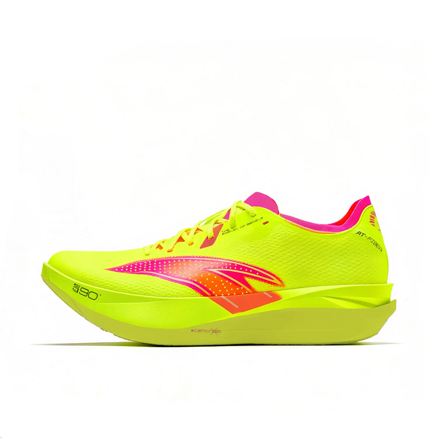 

Низкие беговые кроссовки для женщин, цвет лимонный Anta, neon зеленый/желтый зеленый/verdant зеленый