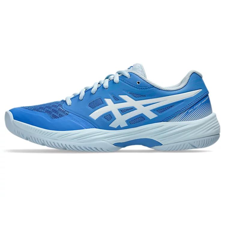 

ASICS Gel Court Hunter 3 Blue Coast White женские в цвете Coastal Blue White, цвет Coastal Blue White