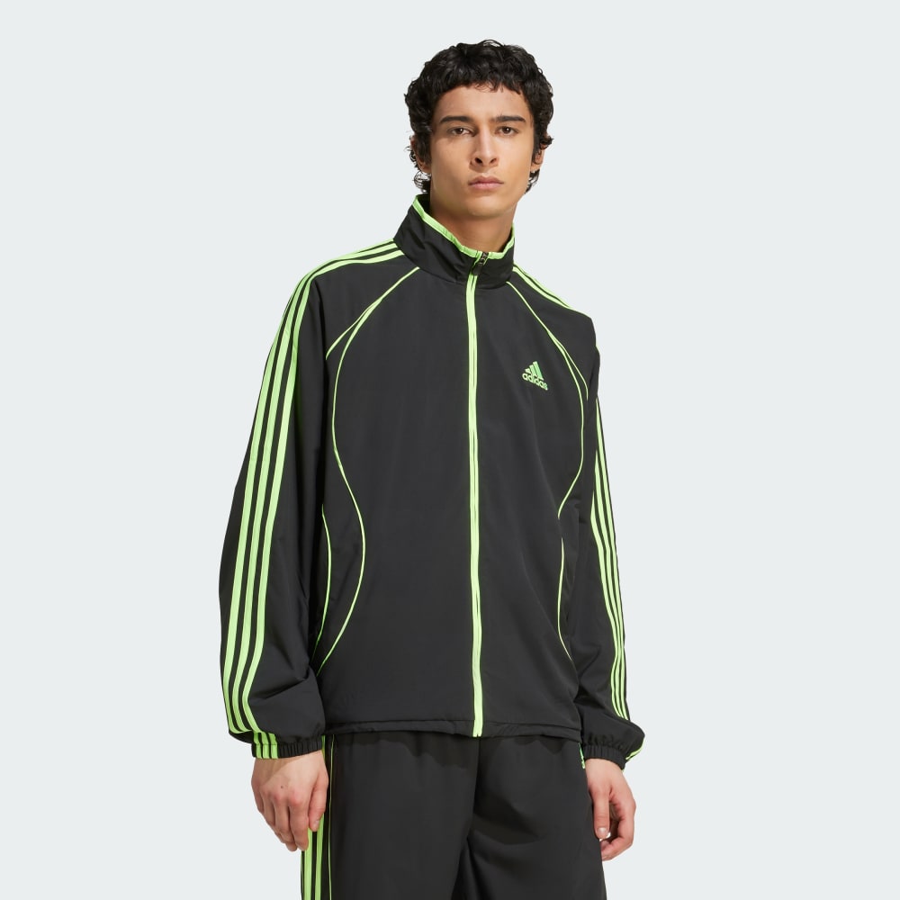 

Спортивный костюм Adidas Teamgeist Adicolor Track Top, цвет Black/Signal Green