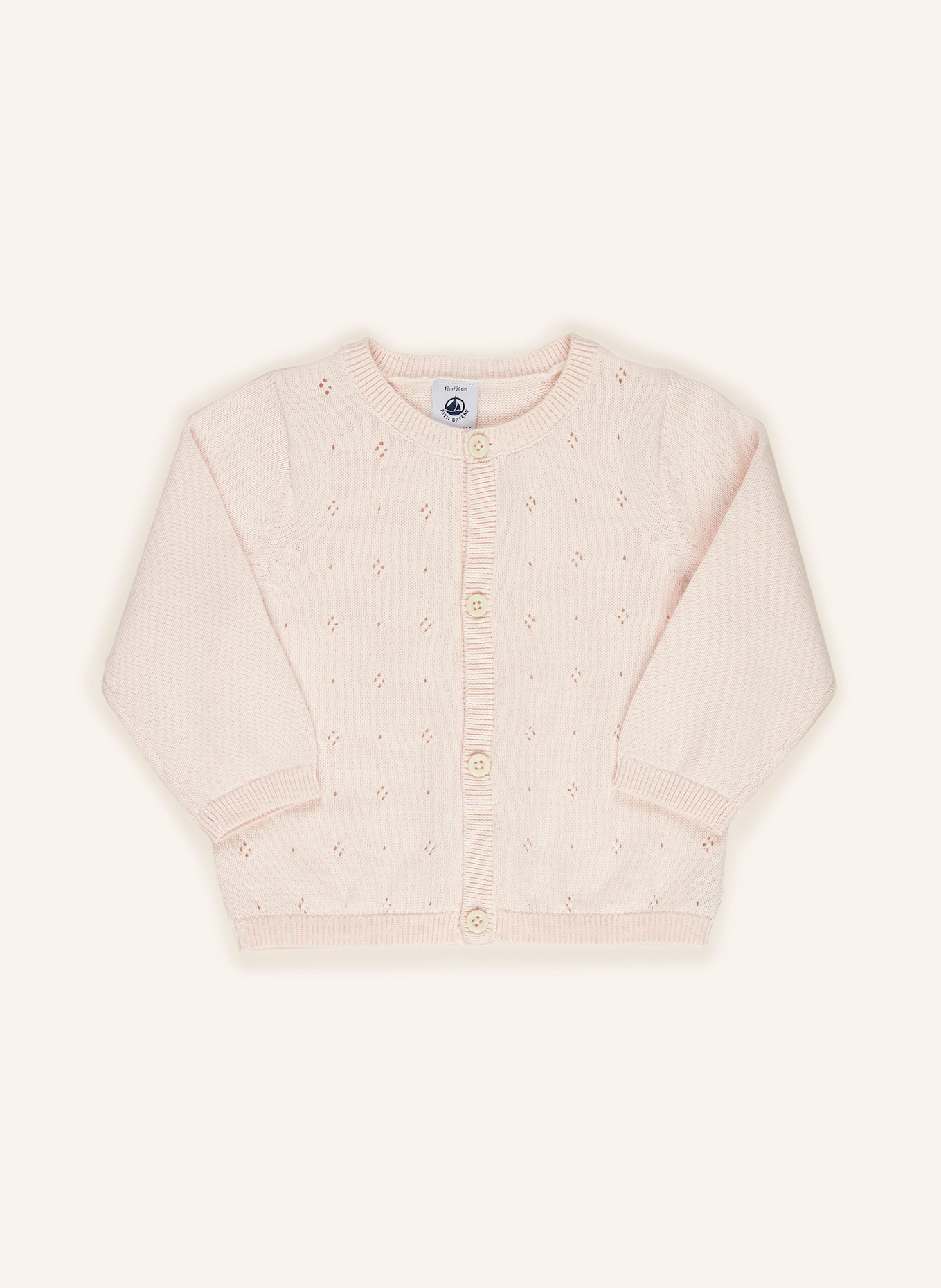 

Кардиган Petit Bateau, розовый