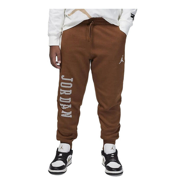 

Брюки essentials member sweatpants 'tan' Air Jordan, бежевый