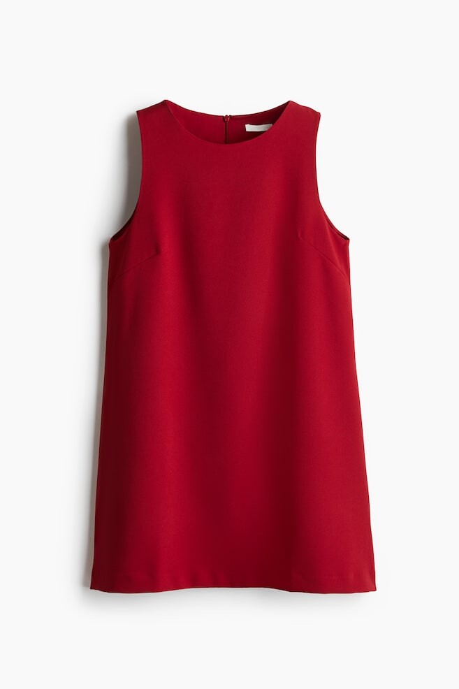 

Мини платье футляр H&M, красный