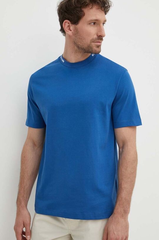 

Хлопковая футболка United Colors of Benetton, синий