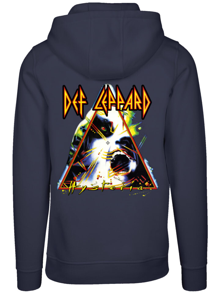 

Пуловер F4NT4STIC Hoodie Def Leppard Hysteria, цвет marineblau