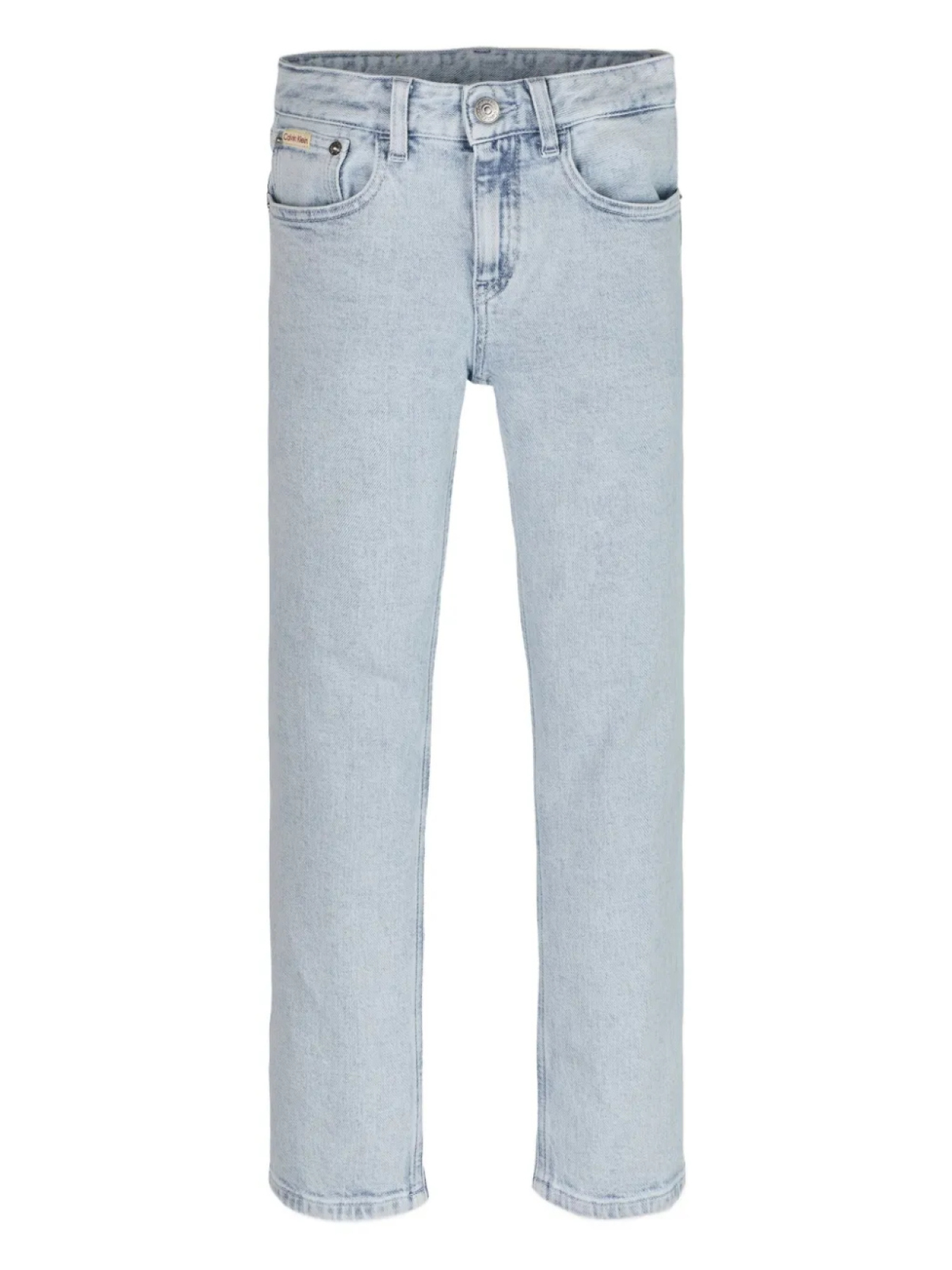 

Calvin Klein Kids джинсы с нашивкой-логотипом, синий