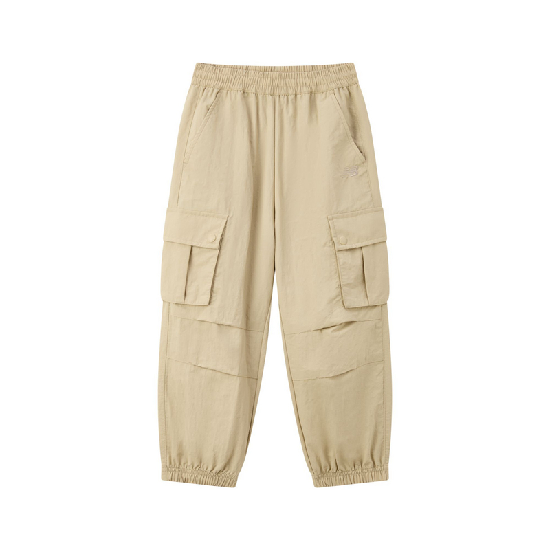 

Детские вязаные спортивные штаны для детей 3-7 лет light beige New Balance, светло-бежевый