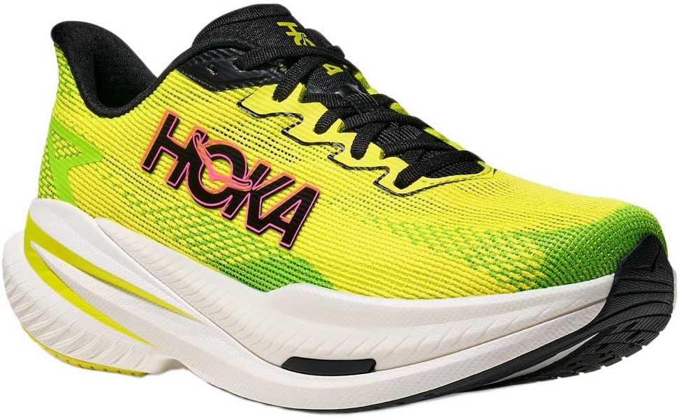 Мужские кроссовки Hoka Mach X 3, Neon Hoka Citrus/Neon Lime — фото 2