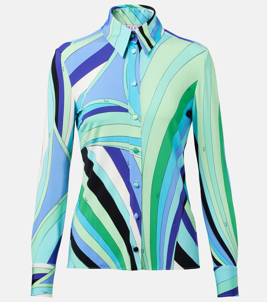 

Рубашка Iride Pucci, Verde/Lilla