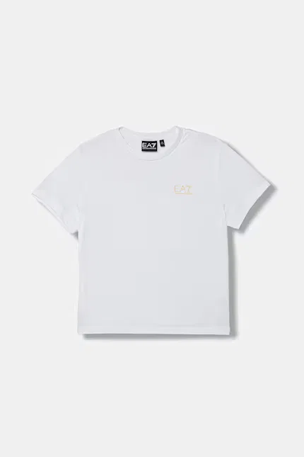 Футболка с коротким рукавом EA7 Emporio Armani, белый