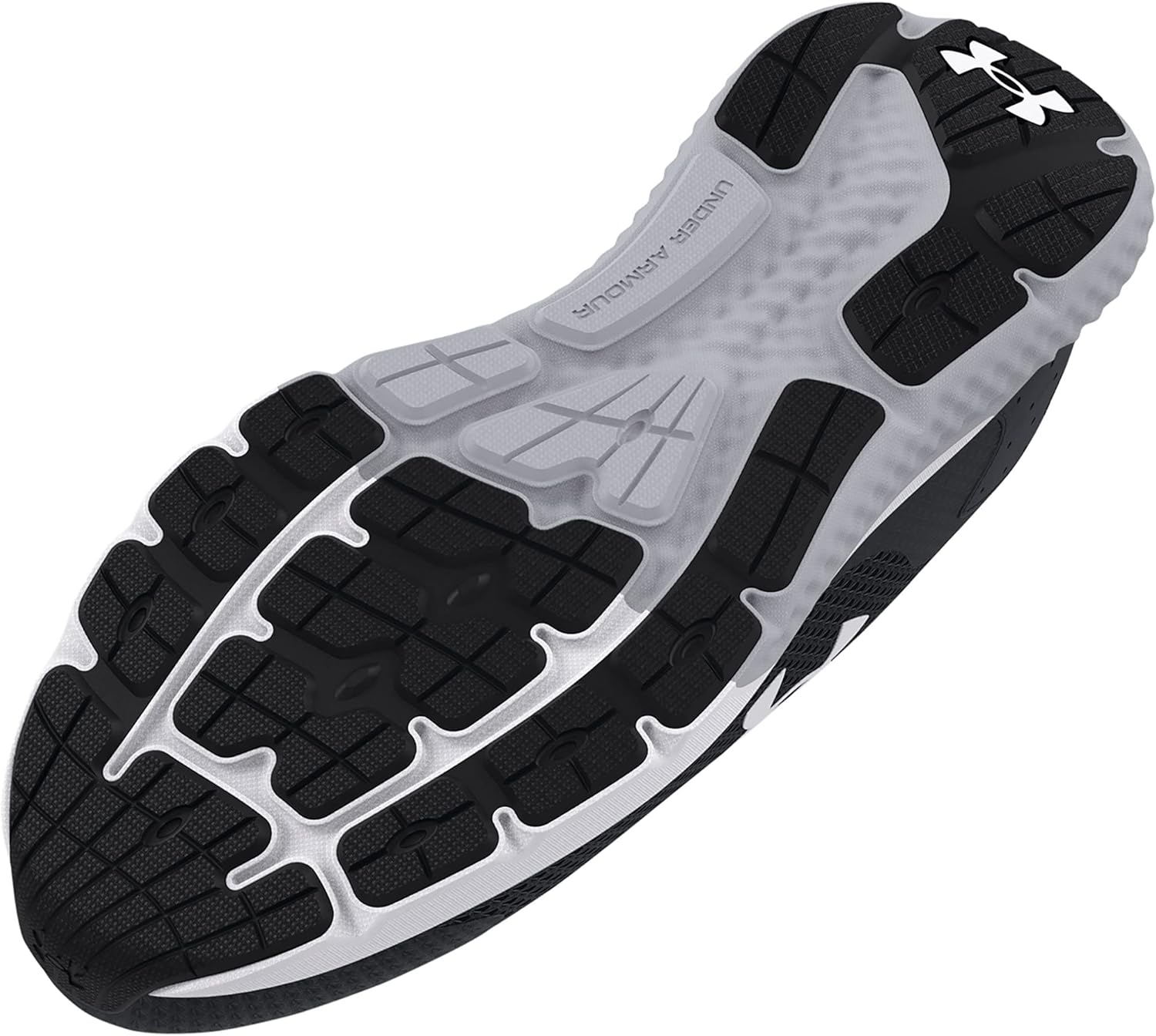 Мужские кроссовки Under Armour Charged Rogue 3, черно-белый — фото 4