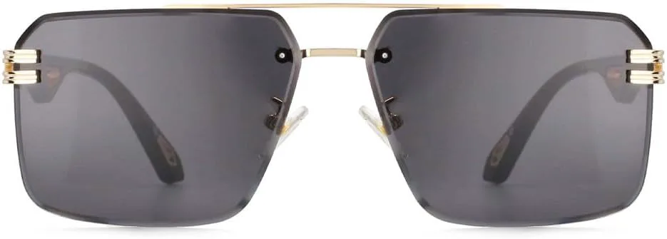 

Мужские солнцезащитные очки класса люкс, женские модные деловые очки, ретро-очки, очки с защитой от УФ-излучения UV400, винтажные очки LJTJTAV, Leopard-tea