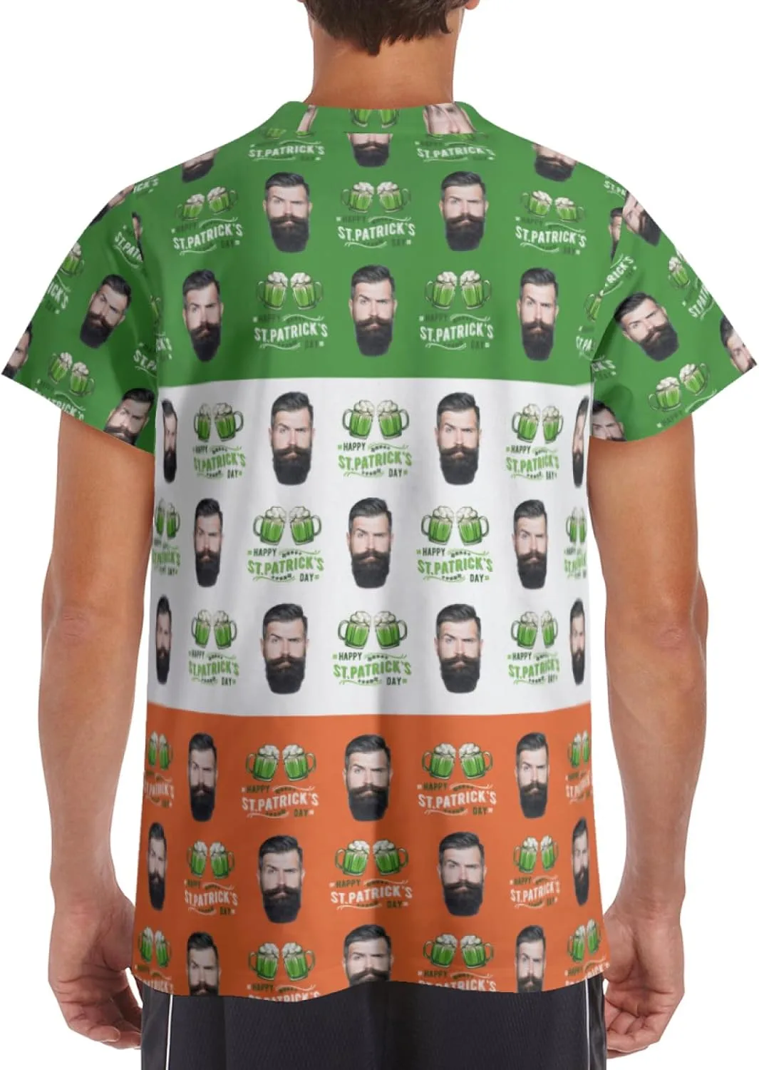 Футболка Custom St Patrick's Day с принтом — фото 4