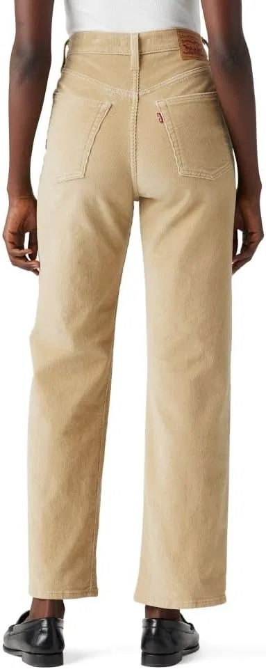 Женские джинсы Levi's Ribcage Straight Ankle Zip Jeans (новые), Safari — фото 2