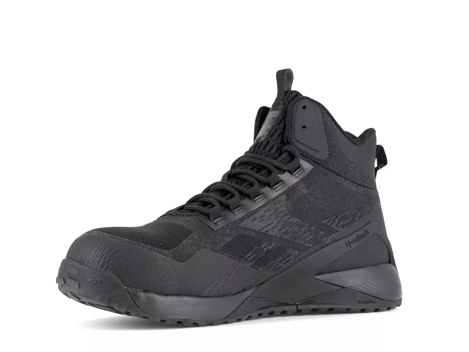 Кроссовки рабочие с композитным носком Nano X1 Adventure - мужские Reebok Work, Black — фото 4