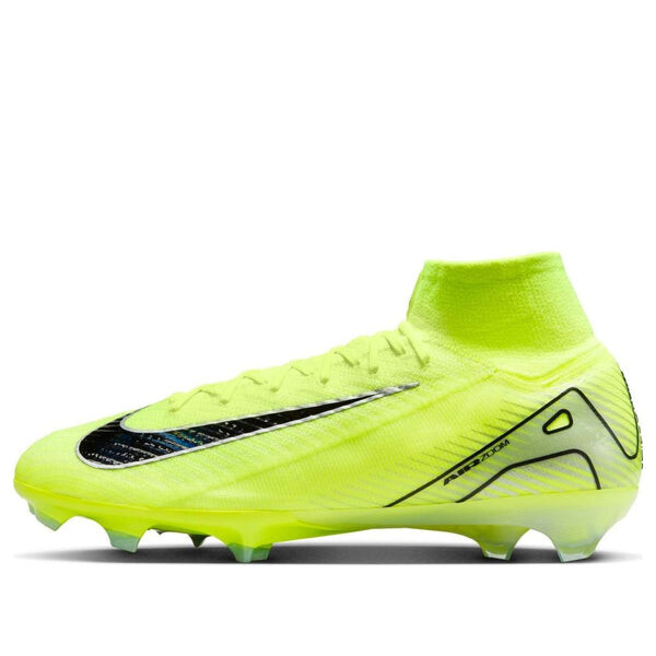 

Кроссовки mercurial superfly 10 elite fg 'mad voltage pack volt black' Nike, черный