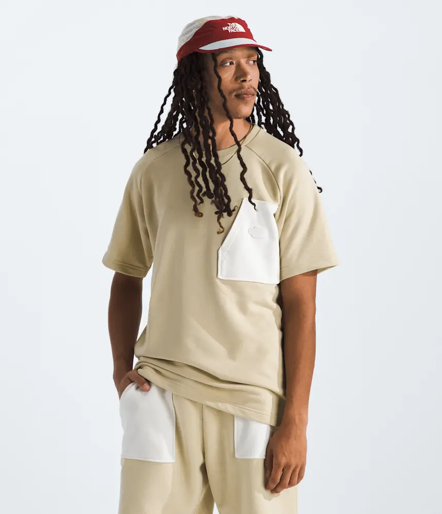 

Мужская махровая футболка свободного кроя The North Face, Gravel