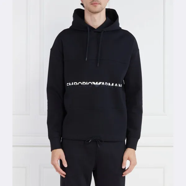 

Толстовка обычного кроя Emporio Armani, синий