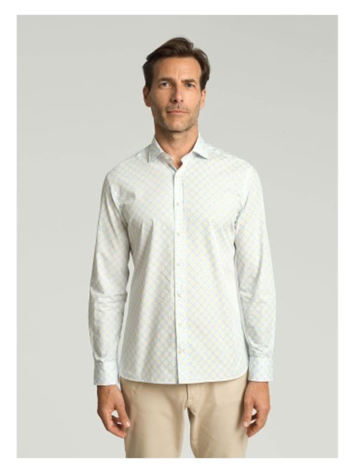 

Рубашка Hackett London, бирюзовый