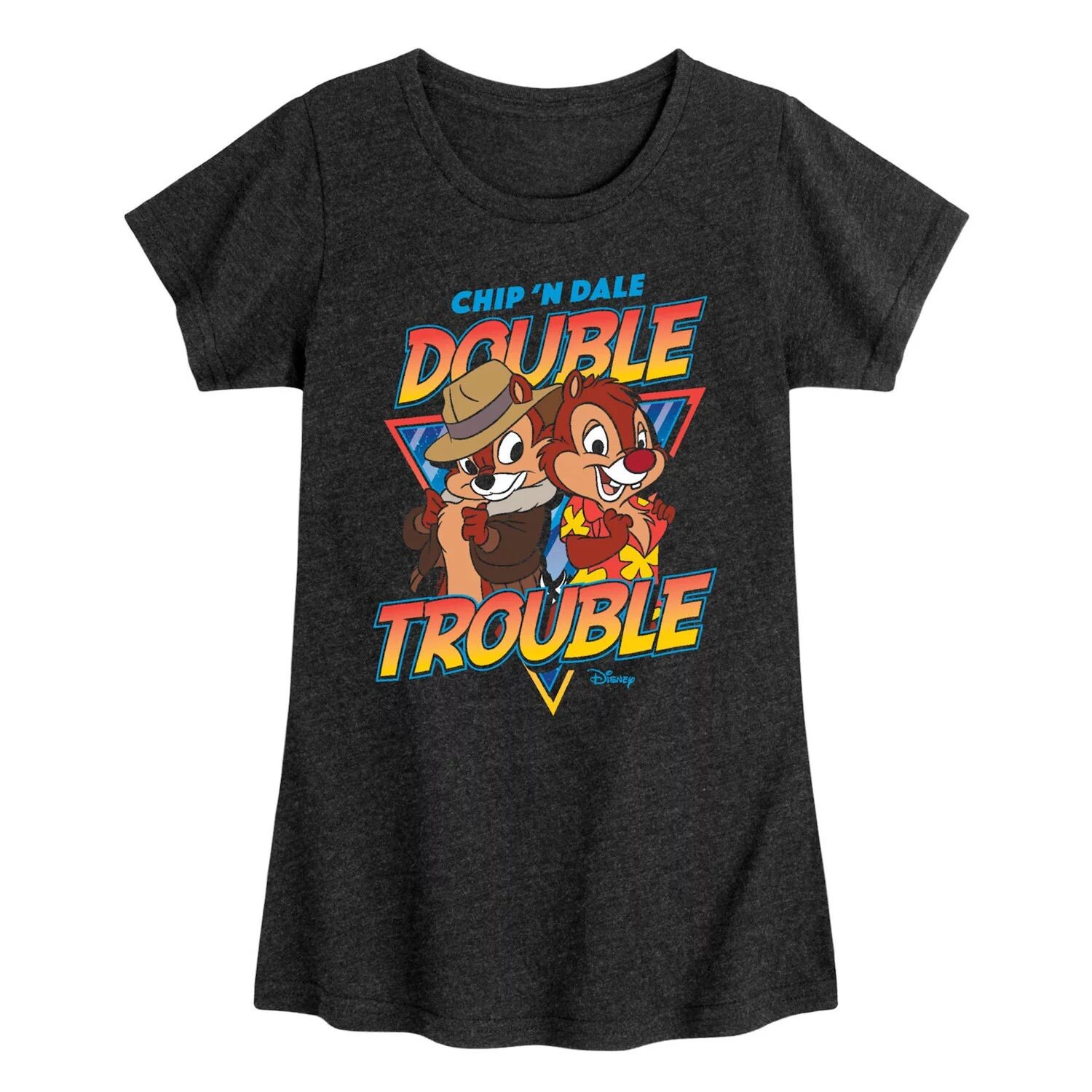 

Футболка с рисунком Double Trouble для девочек 7–16 лет Disney's Chip N Dale Licensed Character