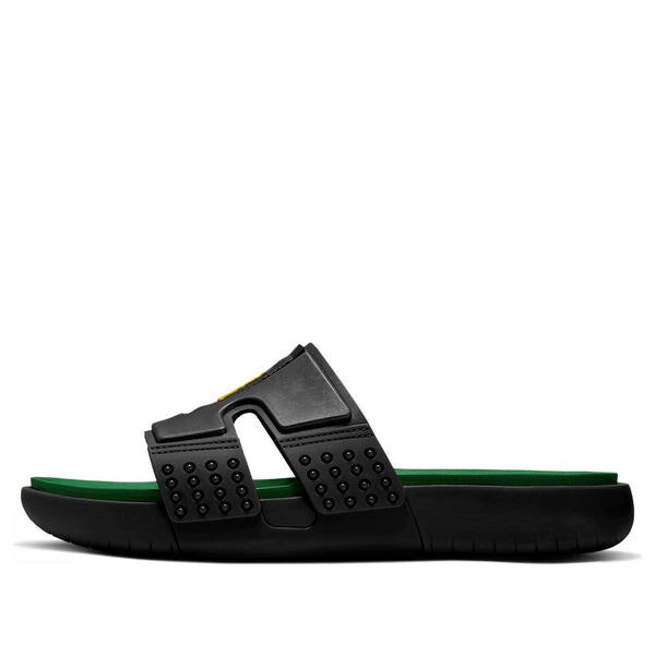 

Тапочки hydro 8 sandals black/green Air Jordan, черный