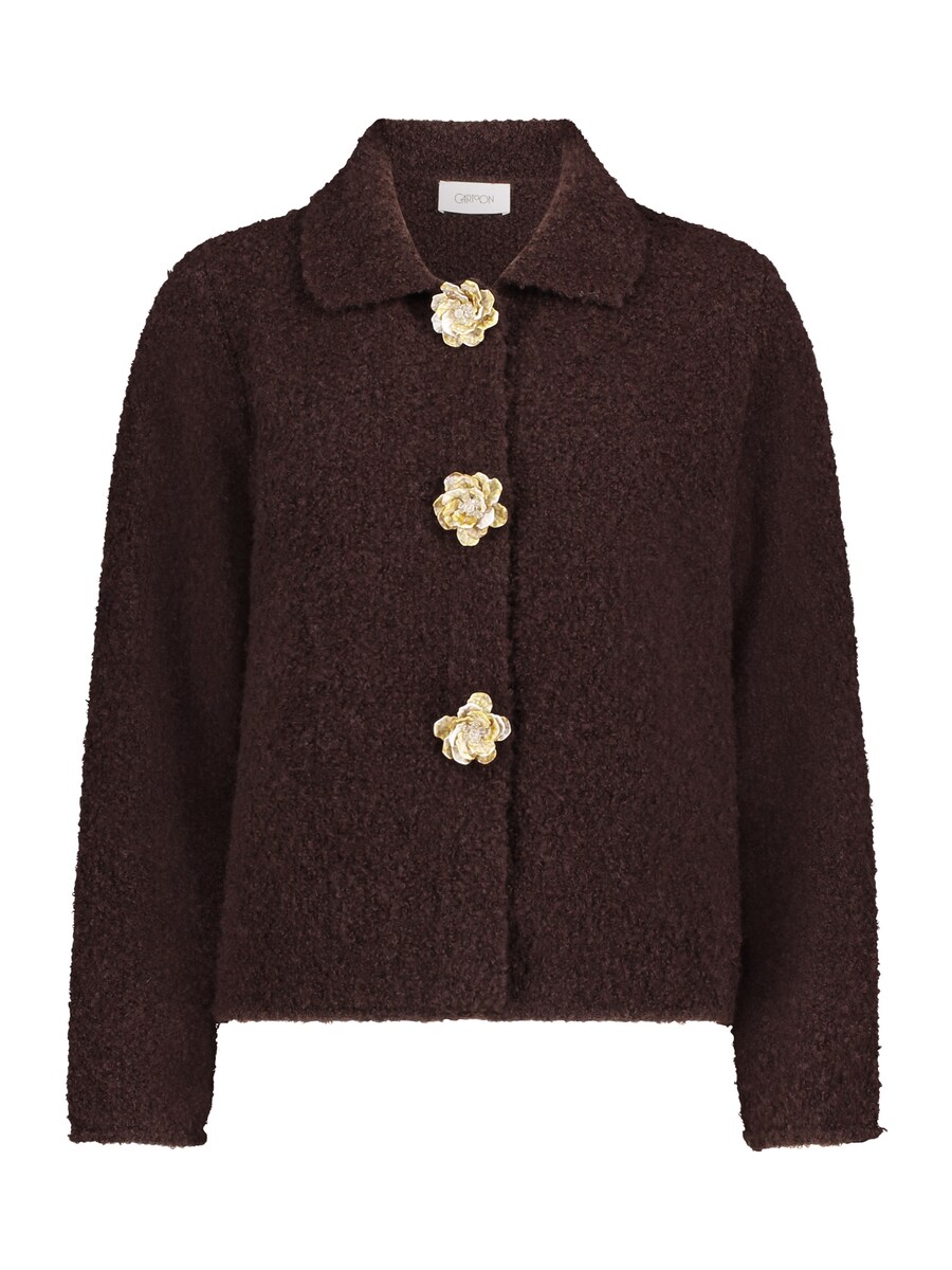 

Вязаный кардиган Cartoon, коричневый