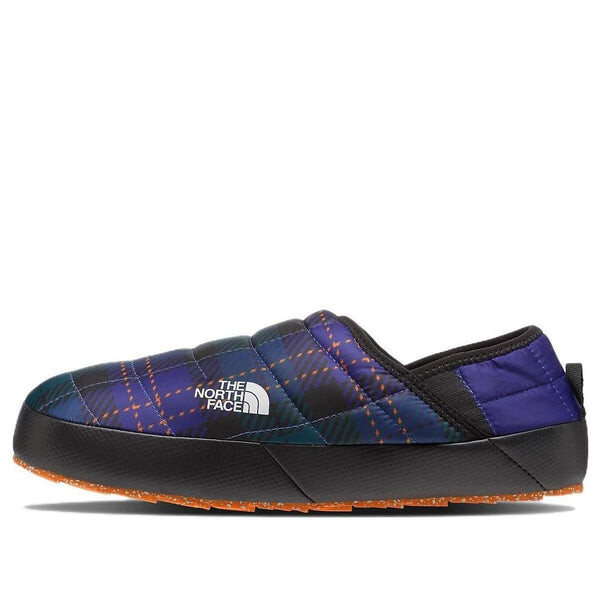 

Кроссовки thermoball traction mule v 'ponderosa greenmedium icon plaid print lapis blue' The North Face, черный