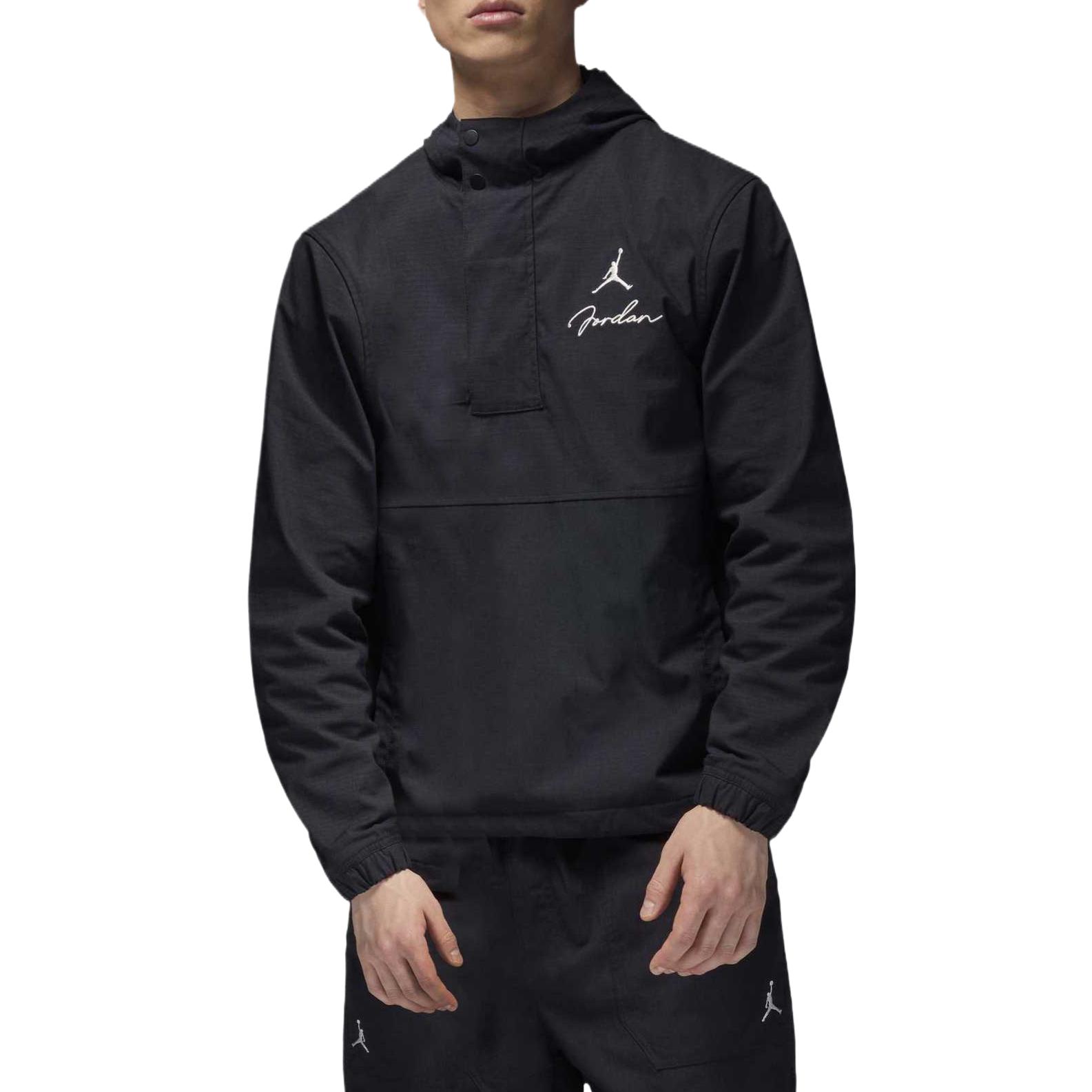 

Jordan Мужская анорак куртка, Black 010